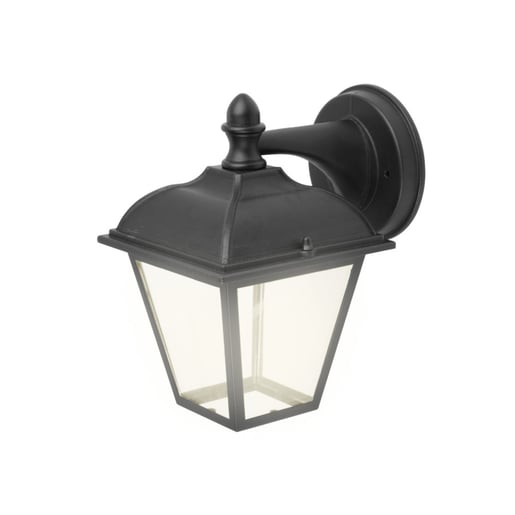 Lámpara LED de Pared Arbotante Tipo Farol Exterior 8.5 W, Luz Cálida Brillante, IP44, LED integrado