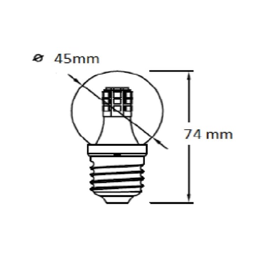 G45E27-LED/4W/30 G45E27-LED/4W/30