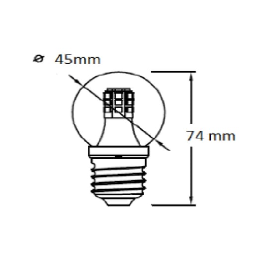 G45E27-LED/4W/30 G45E27-LED/4W/30