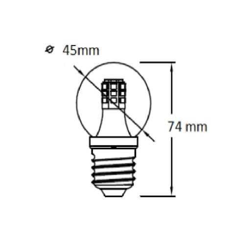 G45E27-LED/4W/65 G45E27-LED/4W/65