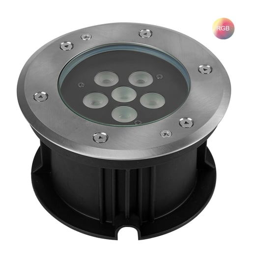 Lámpara Sumergible LED 7.5 W, Luz de Colores, IP68, No atenuable, LED integrado