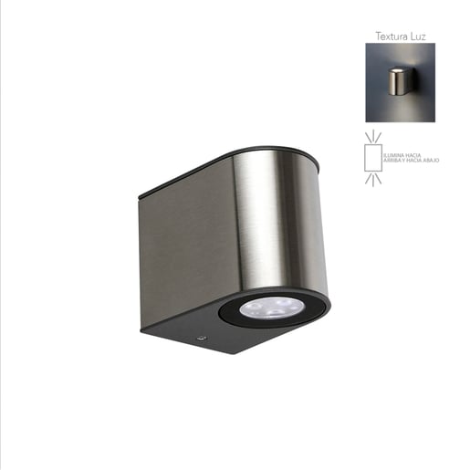 Lámpara de exterior LED para sobreponer, 6 W, Luz blanca neutra