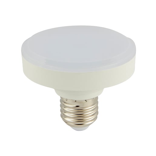 Foco LED LED CircularM 9 W, Luz Cálida Brillante, Base E27, No atenuable