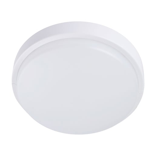 Lámpara Plafón LED de Sobreponer, Ideal Zona Costera 9 W, Luz Blanca Neutra, IP65, IK08, No atenuable, LED integrado