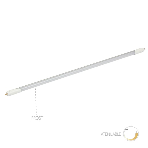 Foco Tubo T5 LED 10 W 55 Centímetros, Luz de Día, Base G5, Atenuable