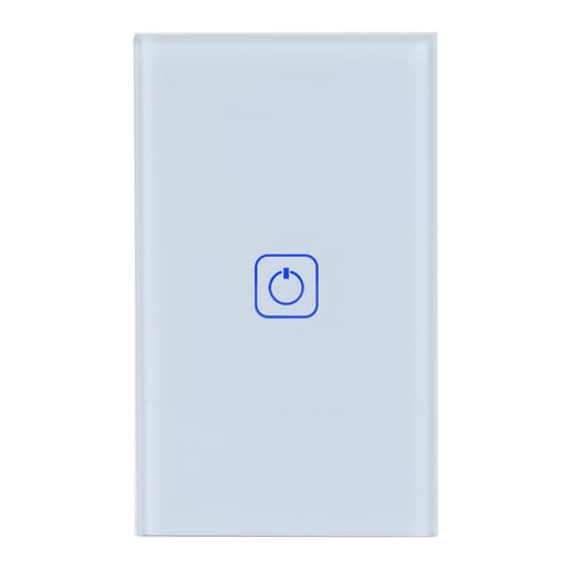 Apagador Inteligente Táctil WiFi 1 Circuito, Sin Cable Neutro, Compatible con App móvil y Asistentes de voz Apagador Inteligente Táctil WiFi 1 Circuito, Sin Cable Neutro, Compatible con App móvil y Asistentes de voz