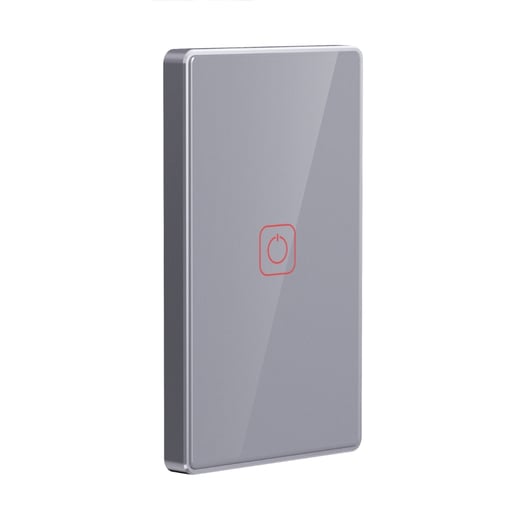 Apagador Inteligente Táctil WiFi 1 Circuito, Requiere Cable Neutro, Compatible con App móvil y Asistentes de voz Apagador Inteligente Táctil WiFi 1 Circuito, Requiere Cable Neutro, Compatible con App móvil y Asistentes de voz