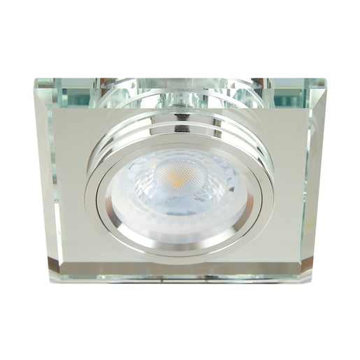 Lámpara Downlight Empotrable Compacto, Potencia Máx. 6 W, Base GX5.3, Foco MR16 no incluido