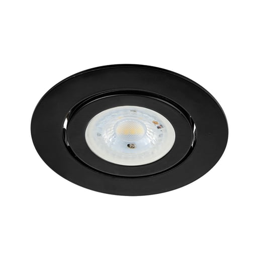 Lámpara Downlight Empotrable Dirigible, Potencia Máx. 50 W, Base GX5.3, Foco MR16 no incluido