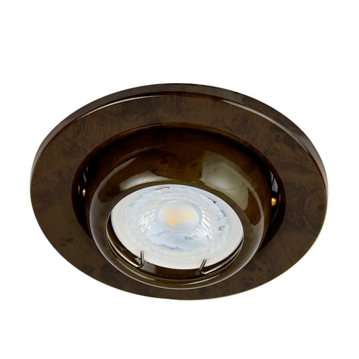 Lámpara Downlight Empotrable Dirigible, Potencia Máx. 6 W, Base GX5.3, Foco MR16 no incluido