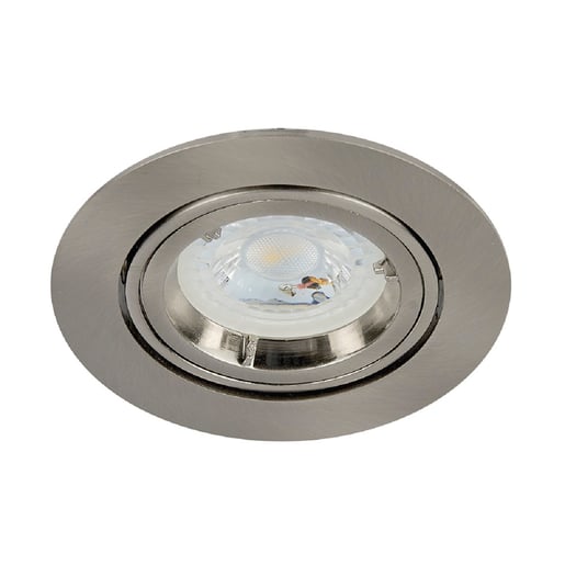 Lámpara Downlight Empotrable Dirigible, Potencia Máx. 6 W, Base GX5.3, Foco MR16 no incluido