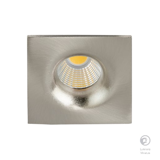 Lámpara de interior LED para empotrar, 4 W, Luz Cálida Brillante