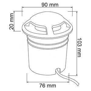 HLED-3W/S